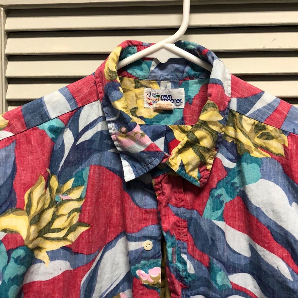 Vintage Reyn Spooner Floral Button Up